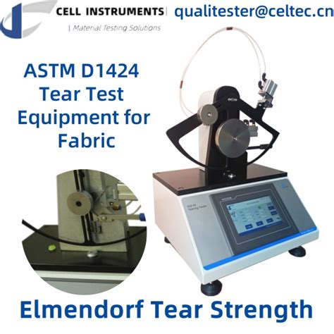 astm d1424 tear testing|d1424 standard.